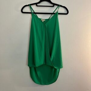 Lily White brand green tank top